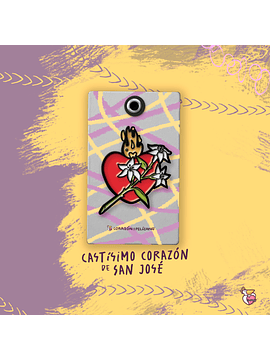Pin Castísimo Corazón de San José